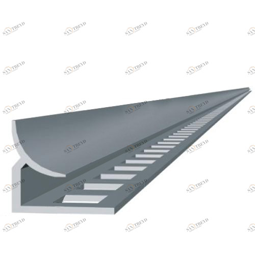 Уголок 11 черный 9 мм вн Santreyd 254826