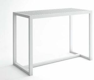 GANDIABLASCO Садовый стол из алюминия прямоугольной формы Dna
