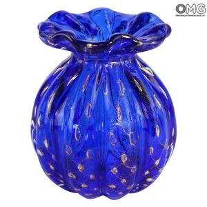 4829 ORIGINALMURANOGLASS Ваза Провенца - соммерсо - муранское стекло OMG 9 см