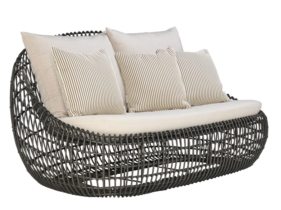 2-местный алюминиевый диван и JanusFiber™ JANUS et Cie Vino ARCH-00060051