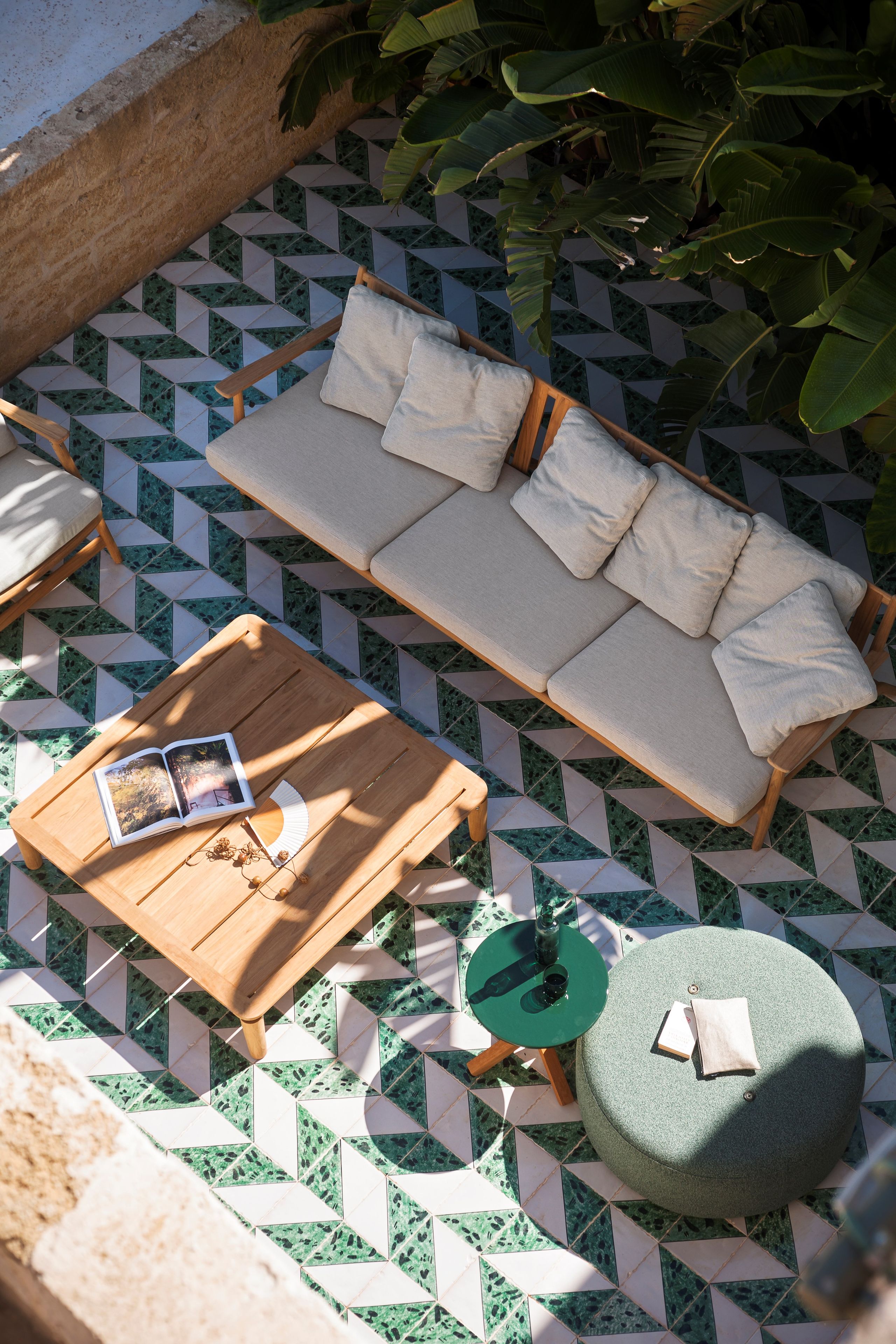 ТИК квадратный низкий садовый столик RODA Levante ARCH-00114070 - Вид №1