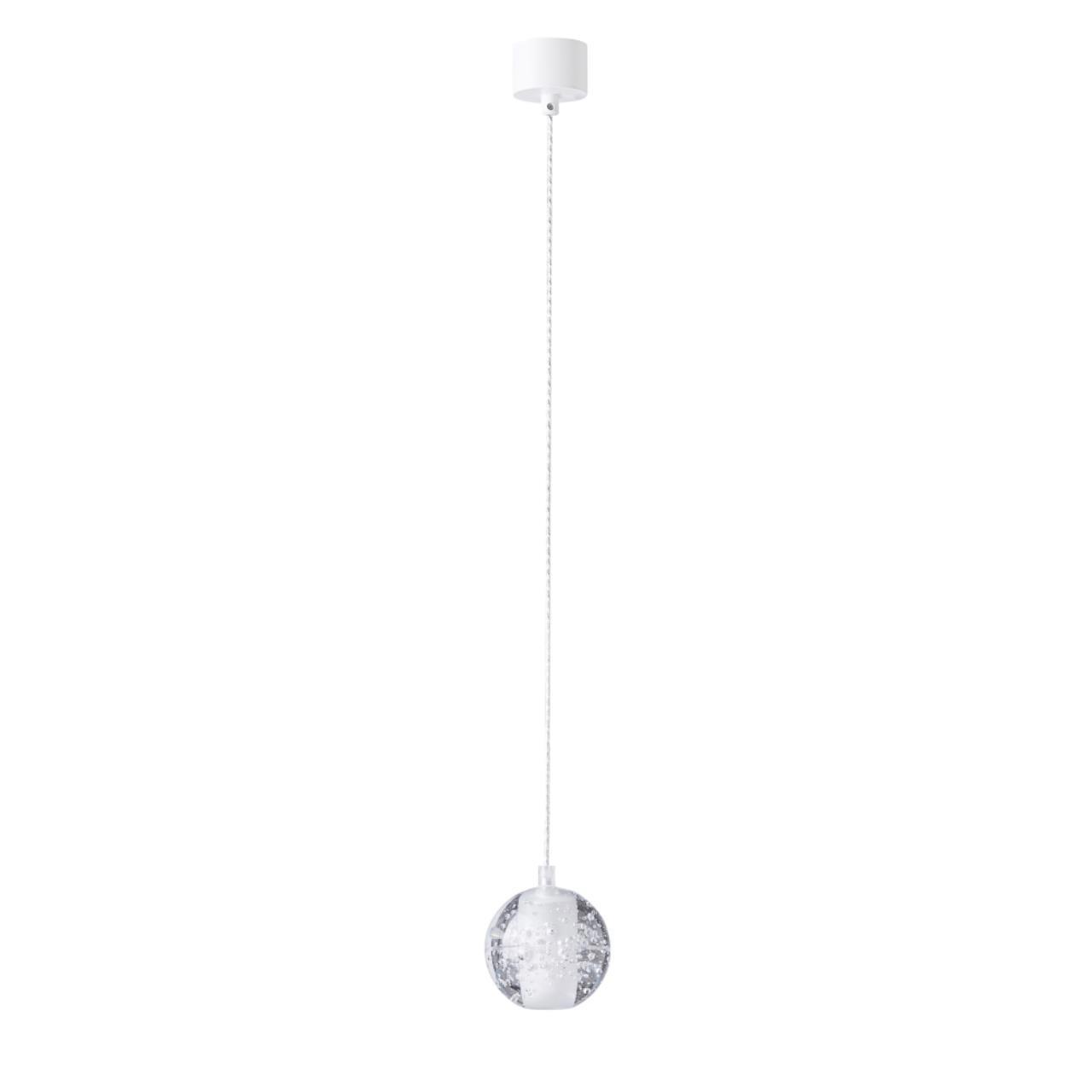 90159471 Светильник потолочный GASPAR GASPAR SP1 WHITE 1 лампа 0.6 м² цвет белый STLM-0120162 CRYSTAL LUX