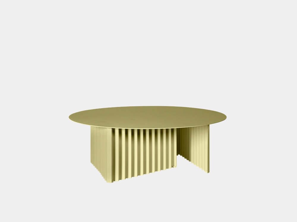 Стальной круглый низкий журнальный столик RS Barcelona Plec ARCH-00038257 - Вид №24