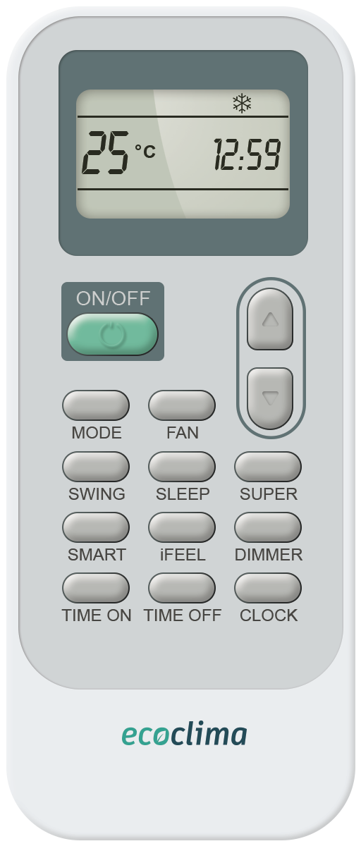 9092921 Кондиционер настенный сплит-система Ecoclima ECW-HE12/AA-4R2/EC-HE12/A-4R2 белый STDN-0048998 - Вид №2