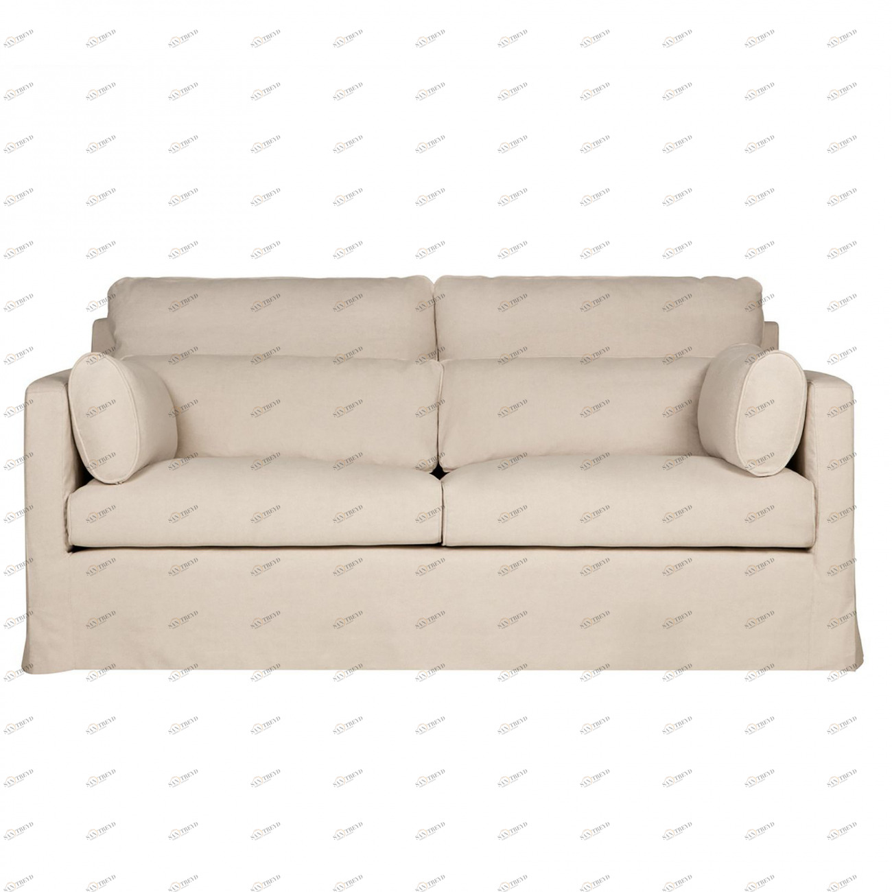 Диван Sara двухместный прямой молочный SITS ДИЗАЙНЕРСКИЕ, SARA 192333 Бежевый;молочный 