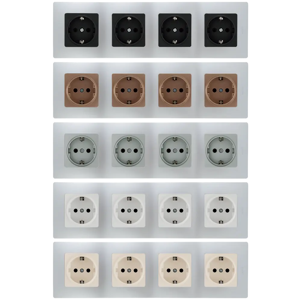 Legrand Etika: Алюминиевая рамка для 4 розеток и выключателей 17356986 STLM-0008032 - Вид №1