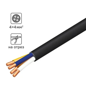 Кабель Tdm Electric ВВГнг(А) 4x4 на отрез ГОСТ 84730787 STLM-2148869