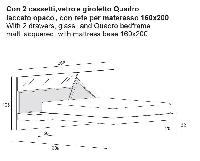 Двуспальная кровать Voltan Аликанте ARCH-00107077 - Вид №2