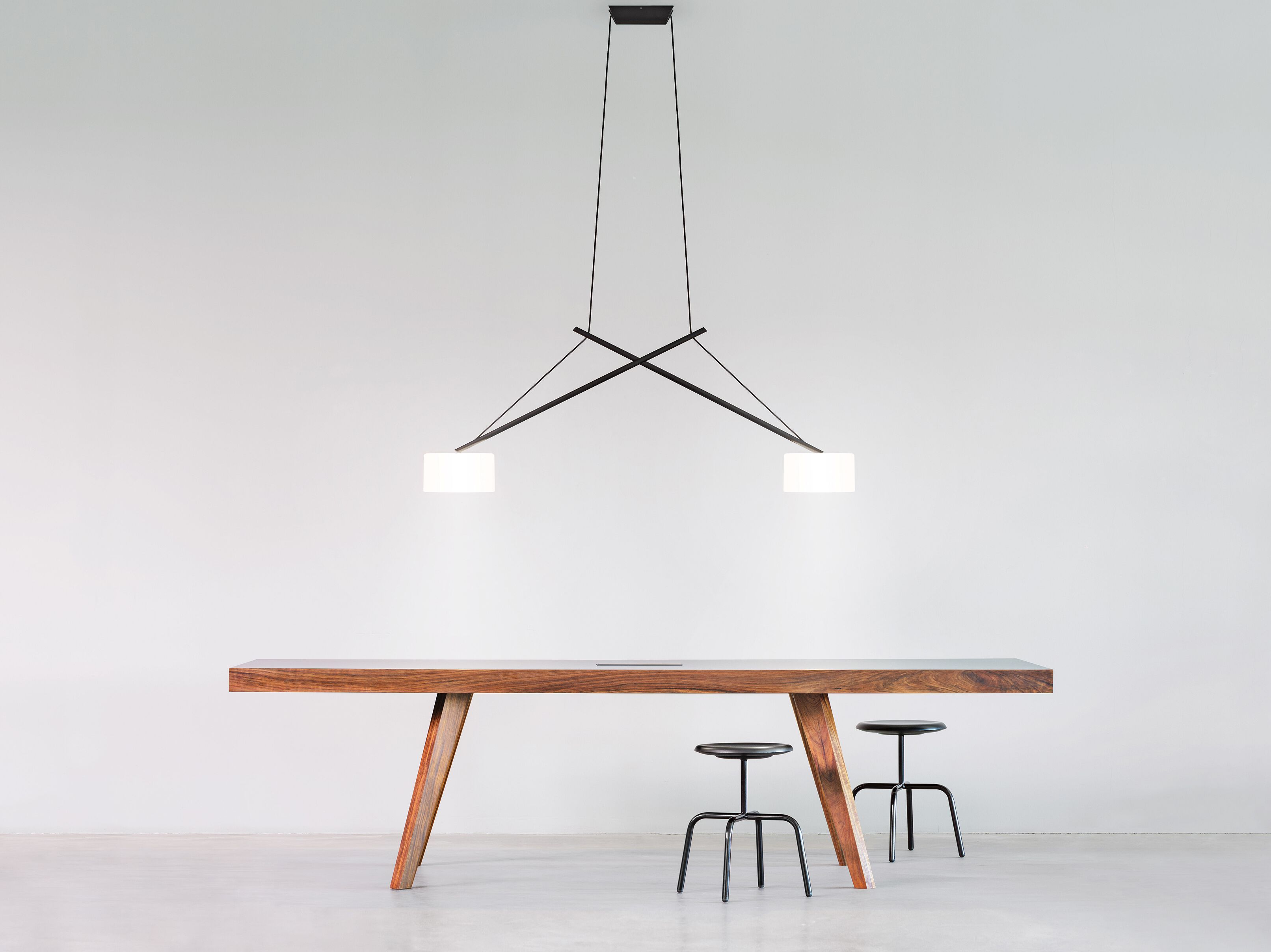 Алюминиевый светодиодный подвесной светильник serien.lighting TWIN ARCH-00116222 - Вид №3