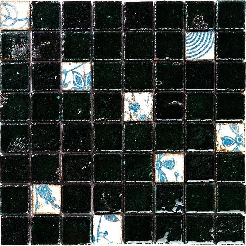 90232952 Мозаика Vint-16(3) 28х28, цвет черный Vintage STLM-0142003 GAUDI
