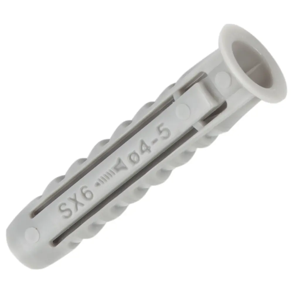 Дюбель для полнотелых материалов Fischer SX 6х30 мм нейлон 50 шт STLM-2144925