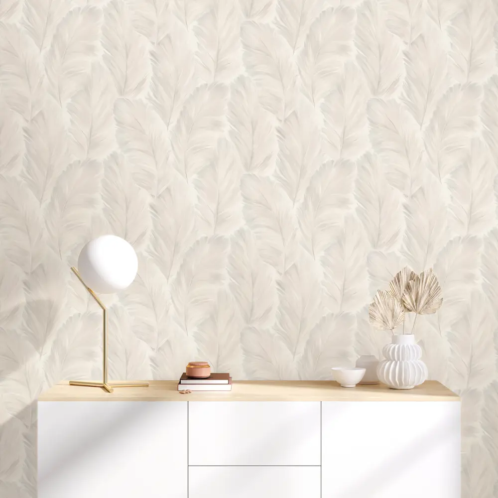 Обои флизелиновые Ornamy Magic белые 1.06 м OR8037-00 STLM-2075881 - Вид №2