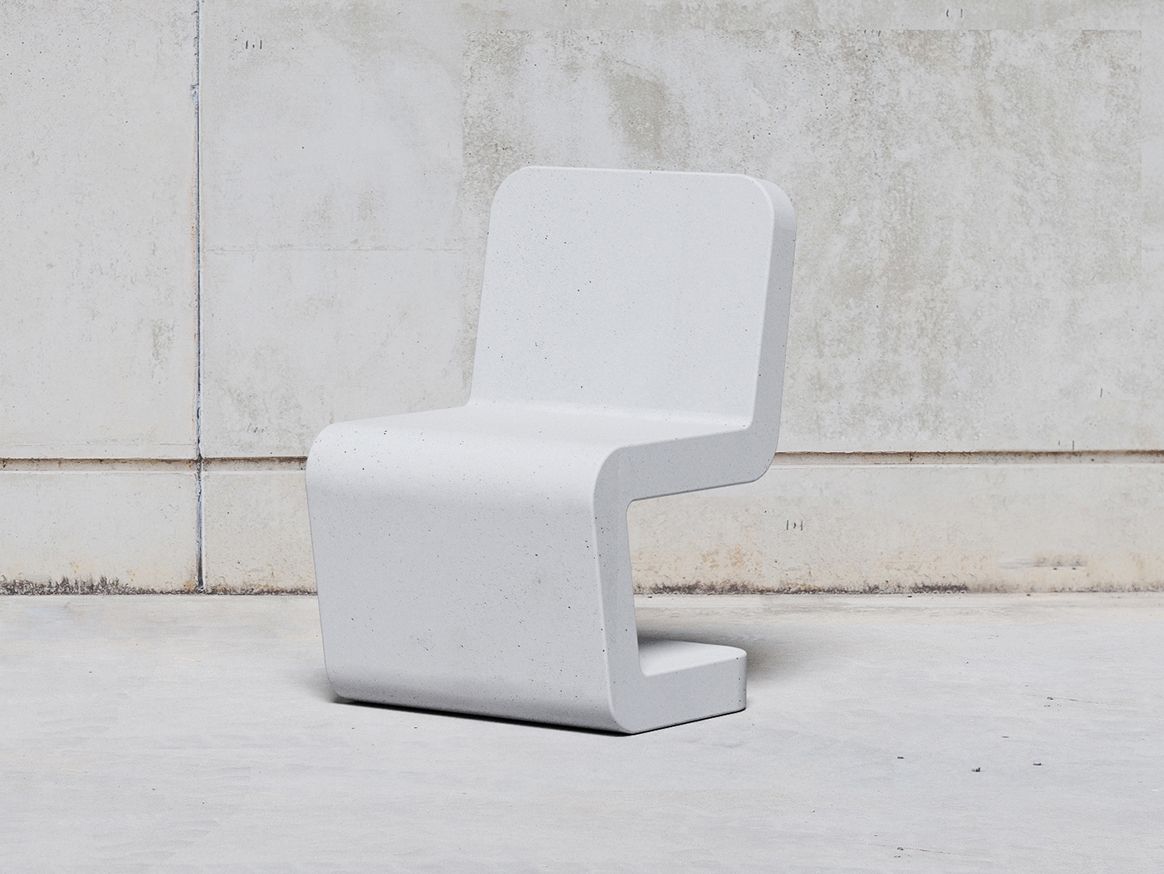 Бетонное наружное сиденье SIT Flow ARCH-00121965