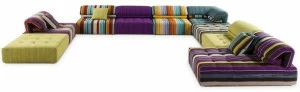Roche Bobois Секционный модульный диван из ткани