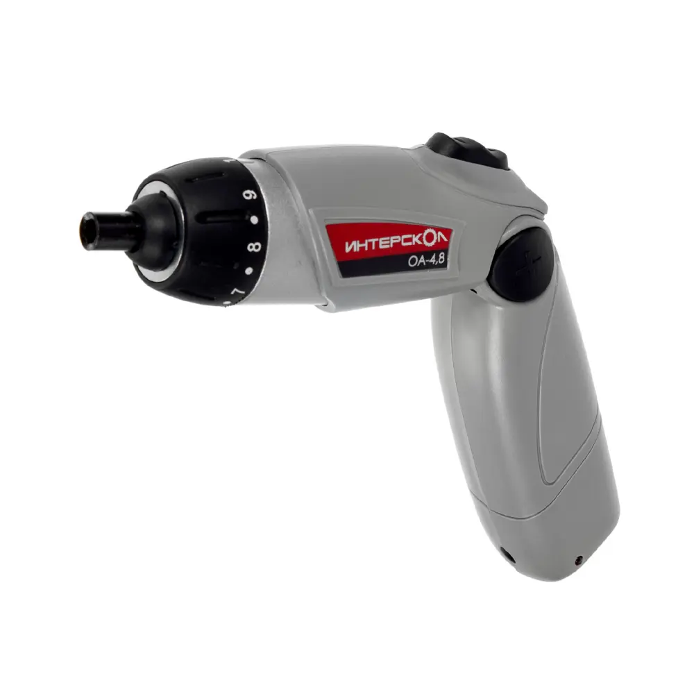 Отвертка аккумуляторная Интерскол ОА-4.8, Ni-Cd 4,8 В, 1.3 Ач STLM-2092920
