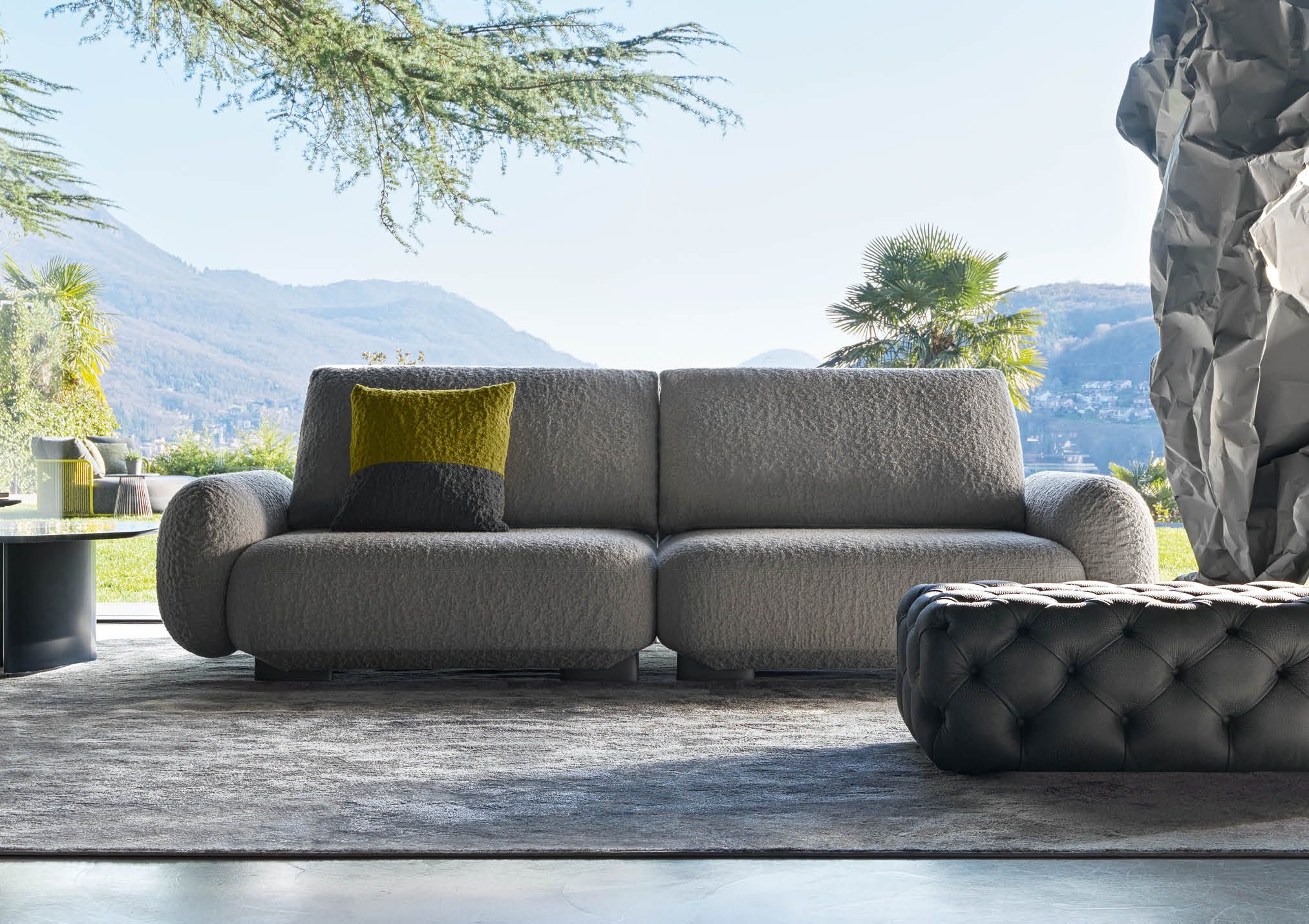 4-местный модульный тканевый диван BertO IGGY ARCH-00080413 - Вид №5