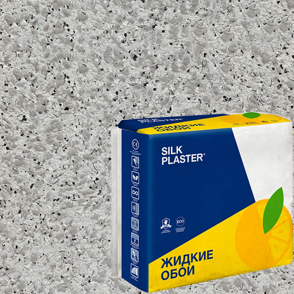 Жидкие обои Silk Plaster Absolute А421 1.3 кг цвет серый 82736051 STLM-2123882 