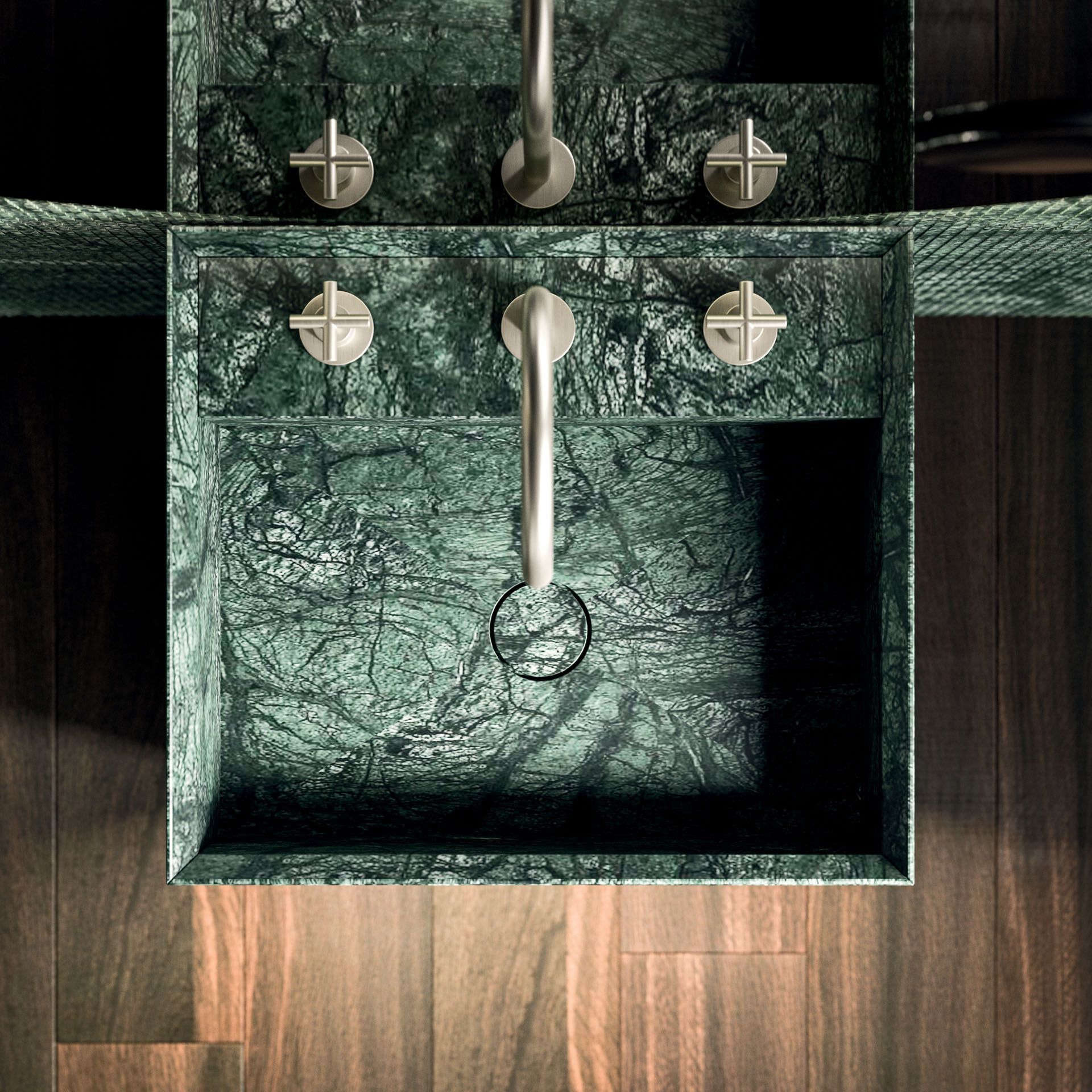 Одноместный напольный умывальник Arrital Must ARCH-00060474 - Вид №2