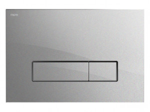 421846 MEPA  Смыв унитаза Кнопка смыва MEPAorbit design, технология двойного смыва стекло серебро
