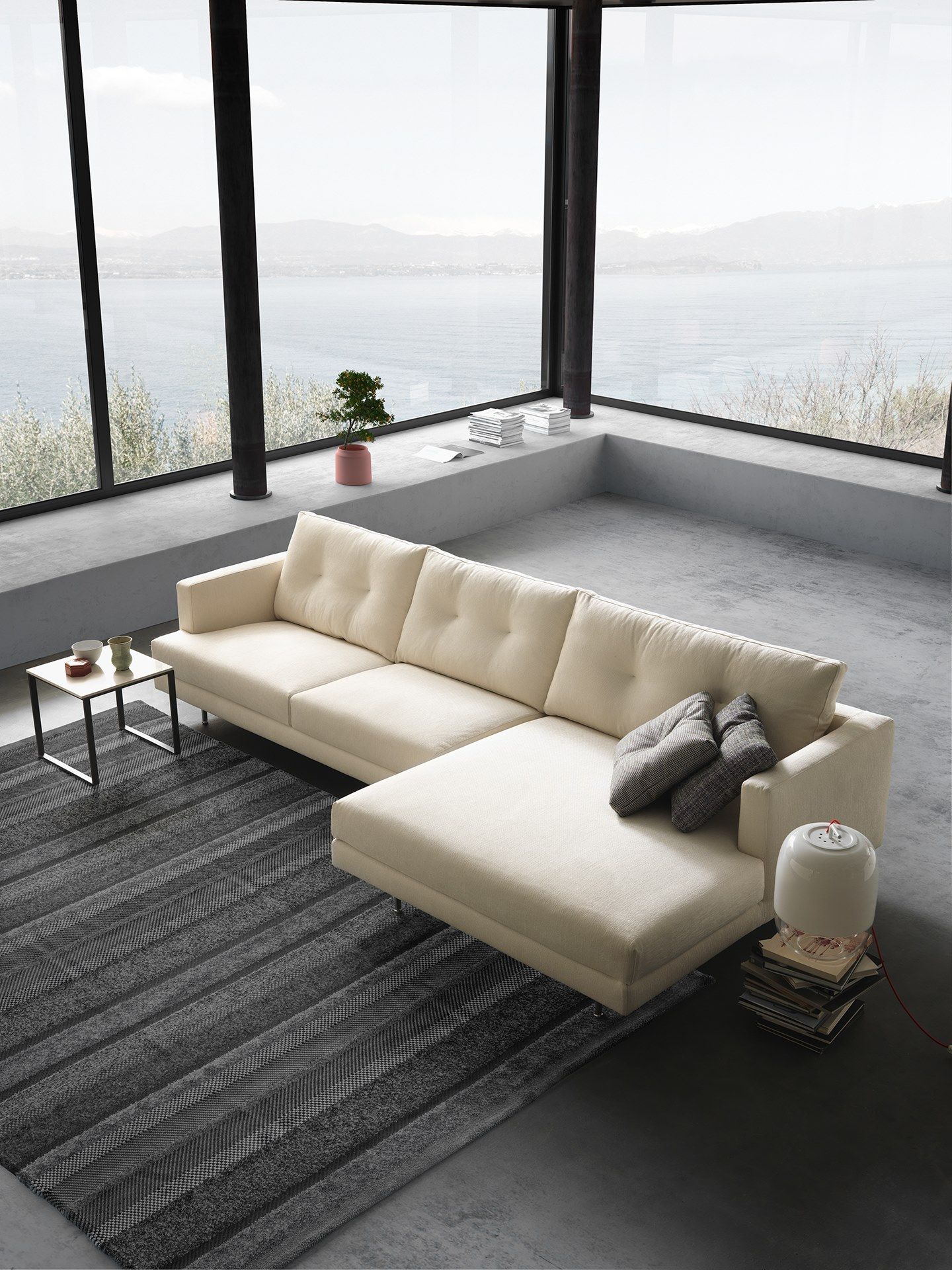 Секционный тканевый диван с полуостровом VALENTINI Maxime ARCH-00031870 - Вид №8