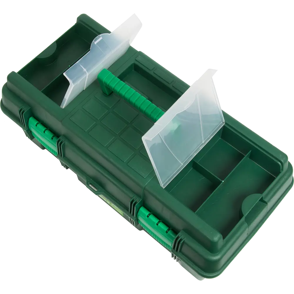 Ящик для инструмента Дельта 19", пластик, цвет зелёный DELTA STLM-2001474 - Вид №2