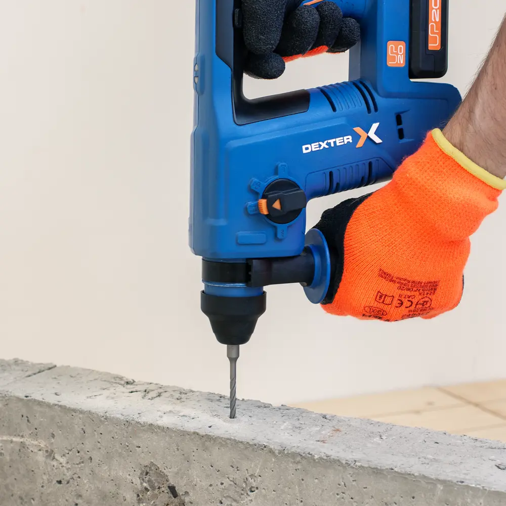 Бур по бетону SDS-plus  Dexter к. Pro FD-A0008 6х92х160 мм STLM-2088387 - Вид №4