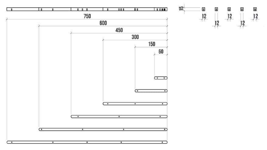 Модульная мебельная ручка Corian® AMOSDESIGN LINIE 4 ARCH-00086576 - Вид №2