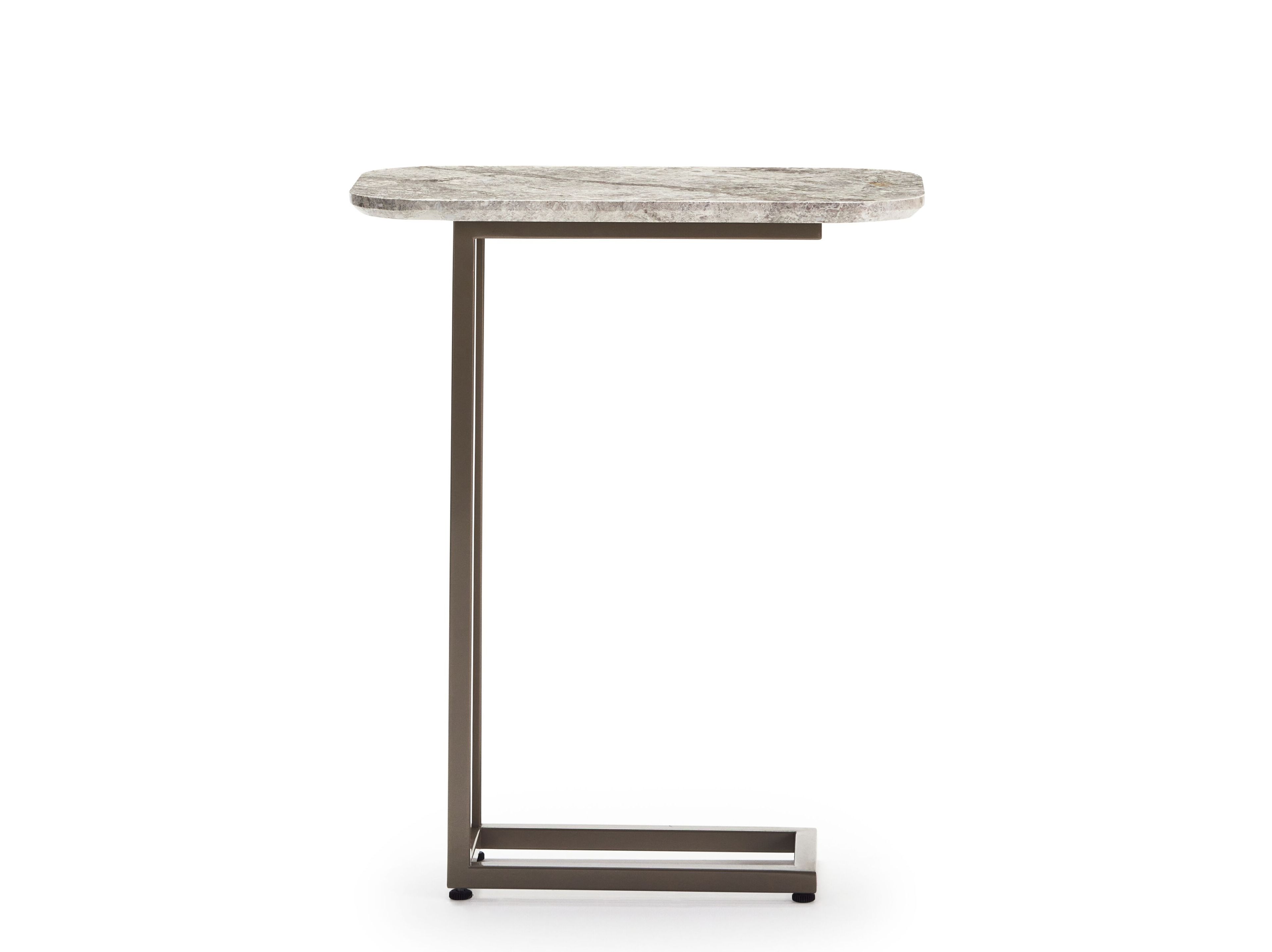 Латунный журнальный столик с мраморной столешницей Papell Design Каталана ARCH-00149269