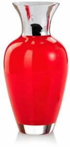 RINO GREGGIO ARGENTERIE Стеклянная ваза с серебряной оправой Dogale 51369408 / 51369508