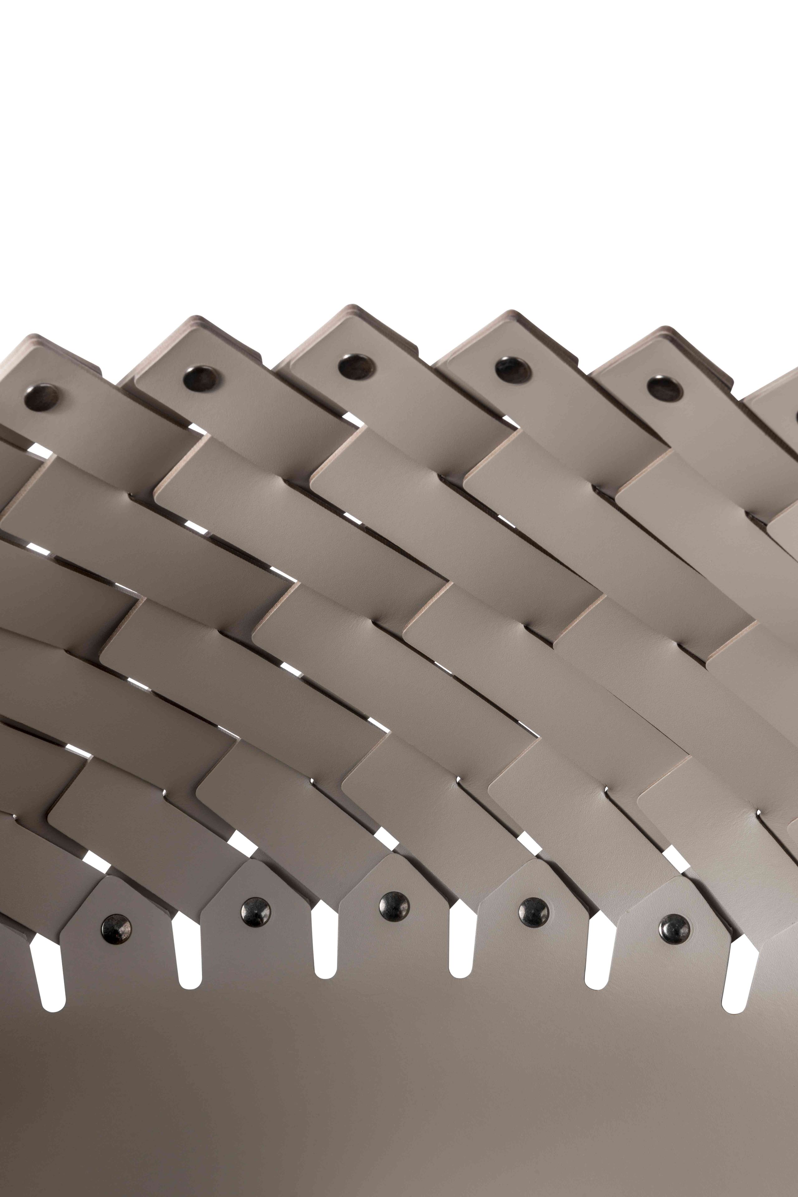 Регенерированная кожаная квадратная корзина Pinetti ALMERIA ARCH-00116754