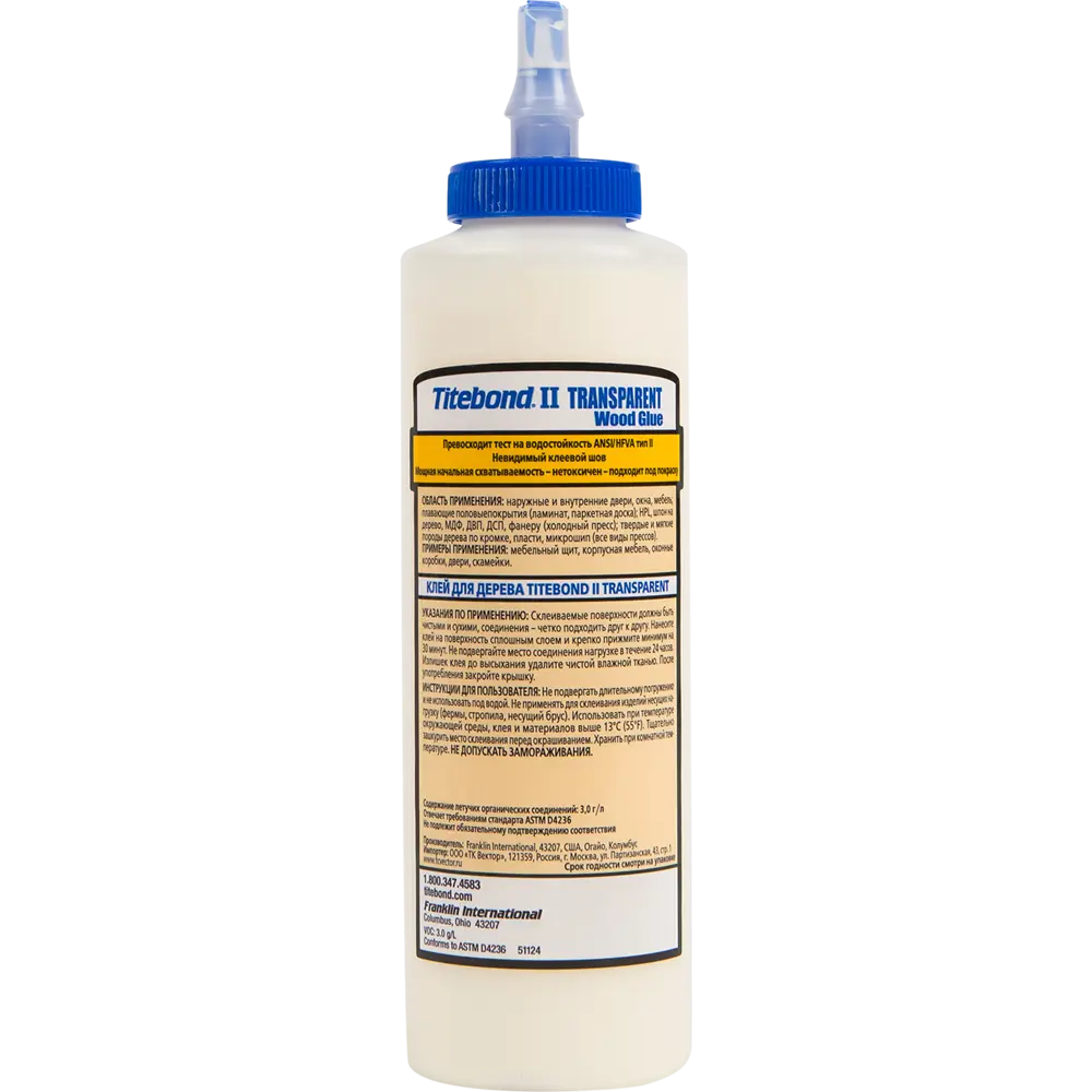 Влагостойкий клей для дерева Titebond II Premium 473 мл 82300863 STLM-0024139 - Вид №1