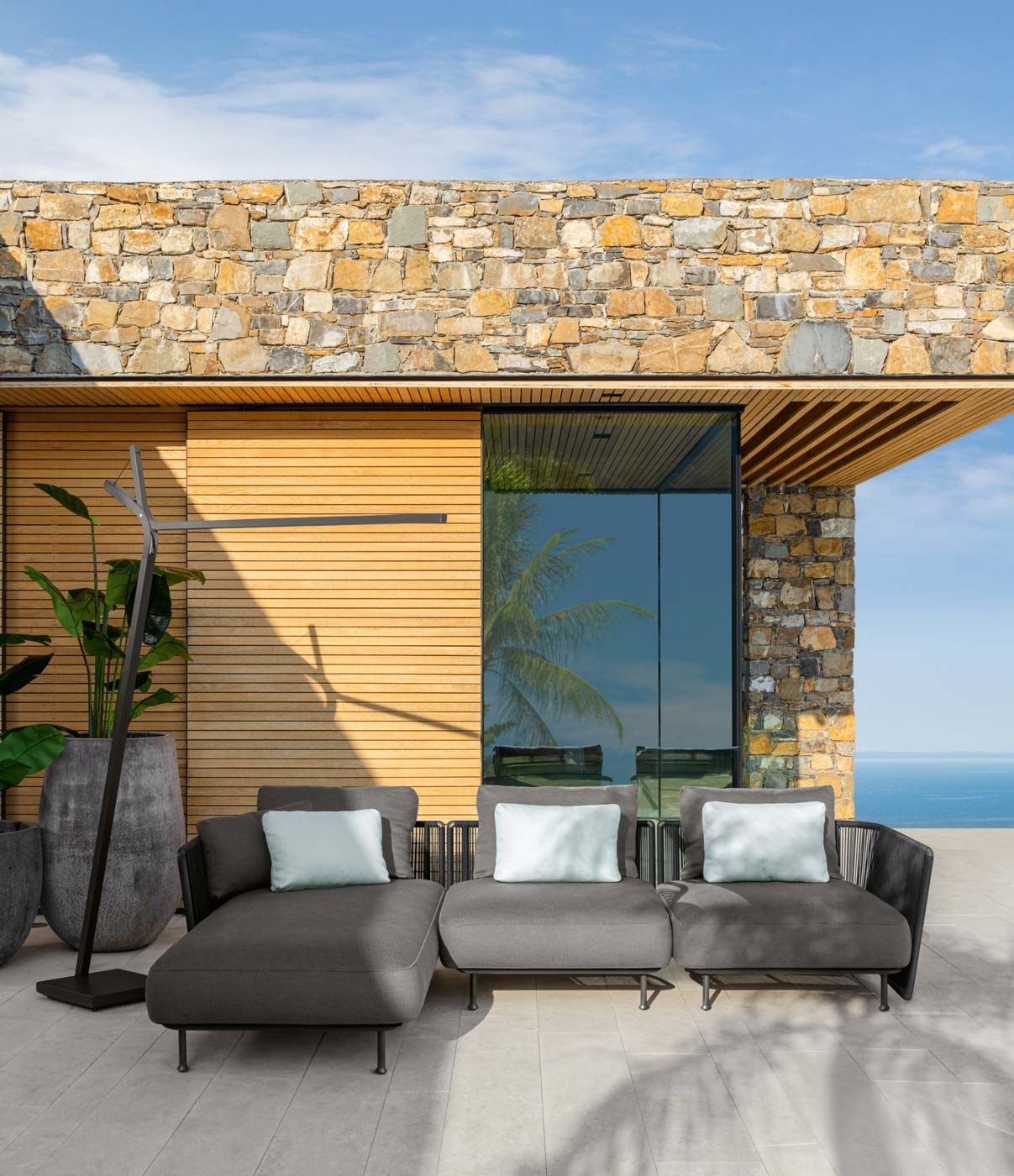 Ткань сад диван Talenti Коралл ARCH-00077633 - Вид №3