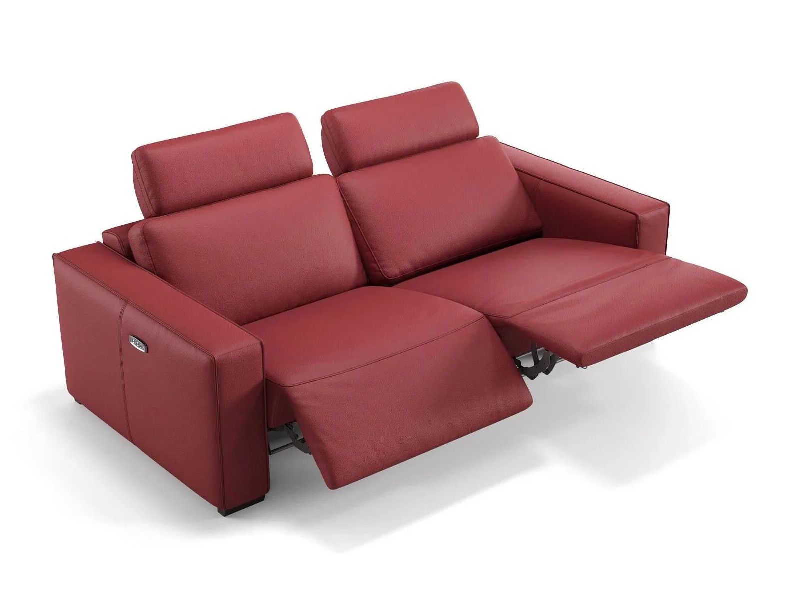 3-местный кожаный диван Sofanella Бергамо ARCH-00087209