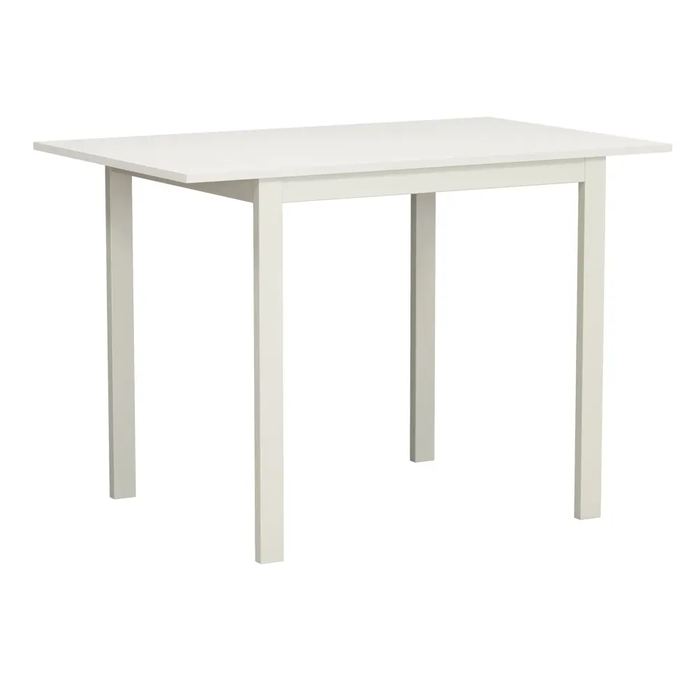 Стол кухонный TBL-005 раздвижной 79-109x75x 68 см прямоугольник ДСП цвет белый Santreyd Стол раздвижной STLM-2203640 - Вид №4