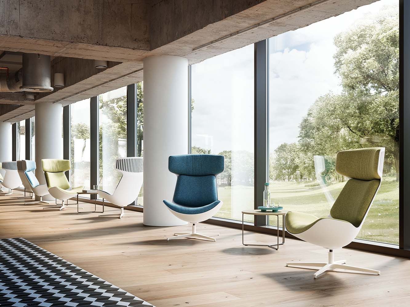 Спицевое вращающееся кресло Quadrifoglio Group Design Living ARCH-00098792 - Вид №10