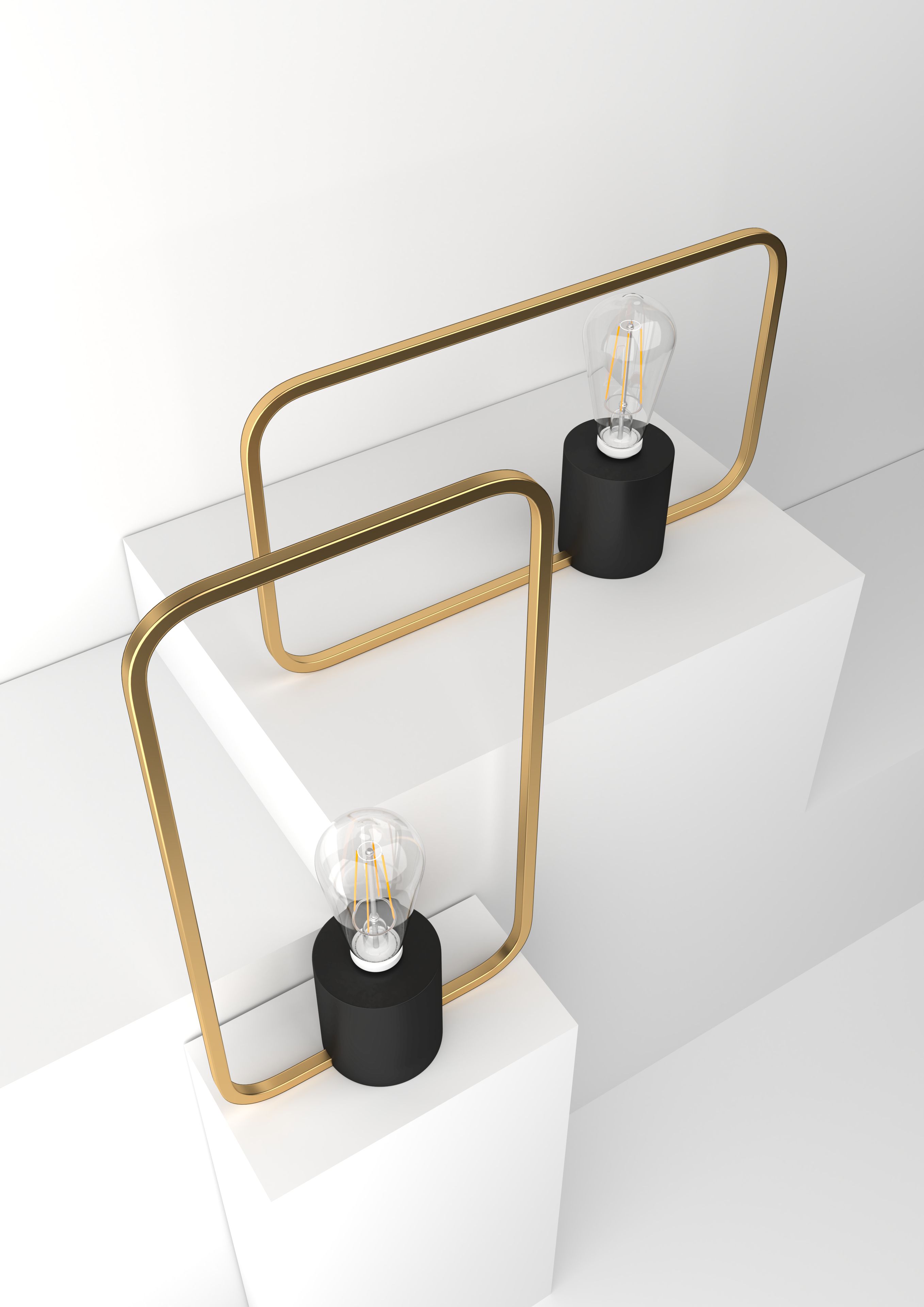 Латунная светодиодная настольная лампа Marzais Créations VENUS ARCH-00100892 - Вид №1