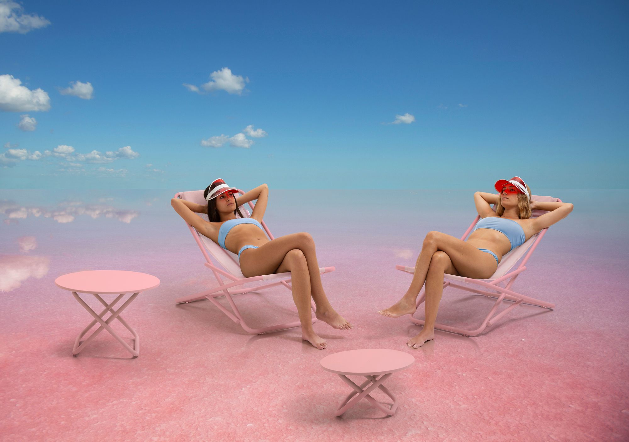 Термокрытый алюминиевый складной низкий журнальный столик Diabla Trip ARCH-00065890 - Вид №10