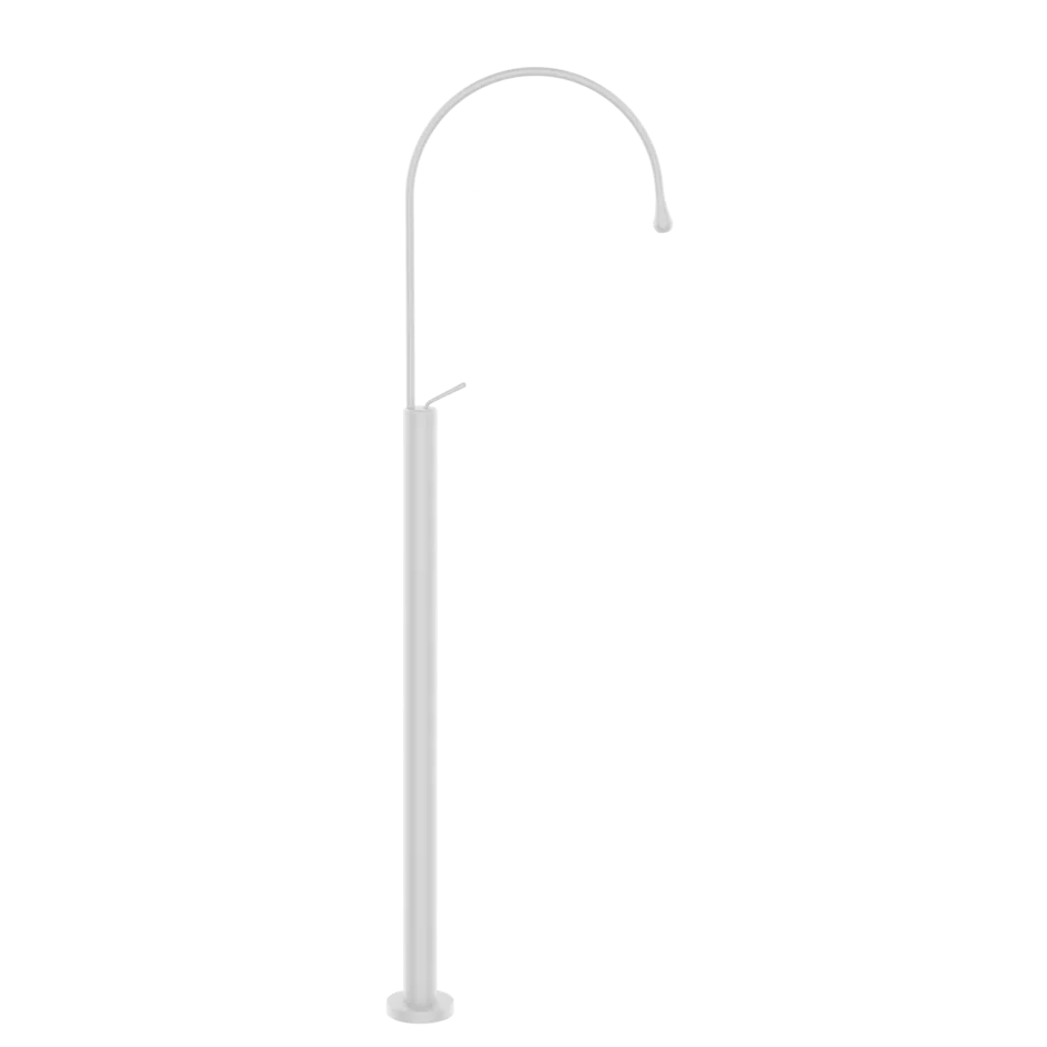 Смеситель для умывальника 33630 279 Gessi Goccia МАТОВО-БЕЛЫЙ 33630279