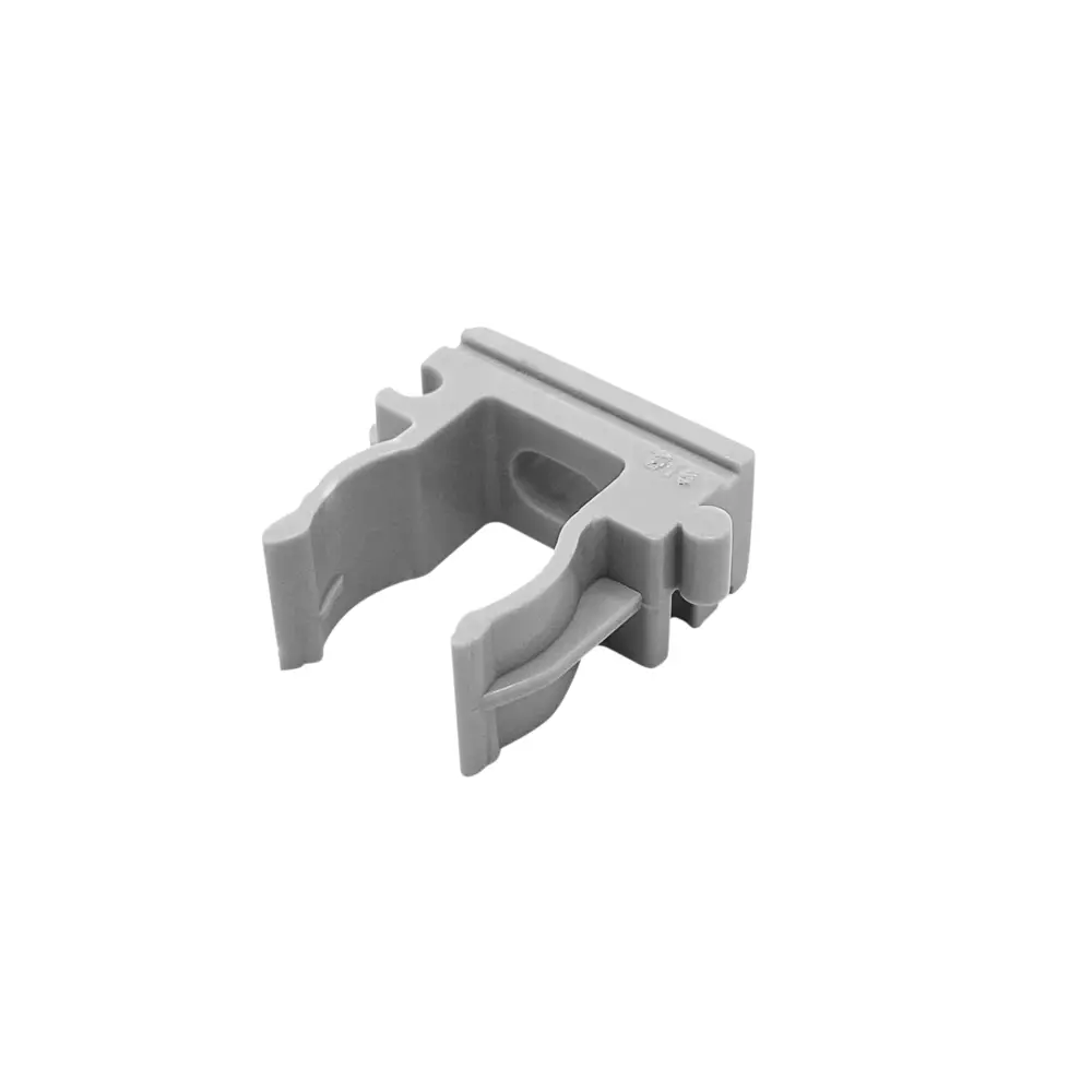 Держатель-клипса для труб LEXMAN D16 мм цвет серый 10 шт STLM-2099124 - Вид №1