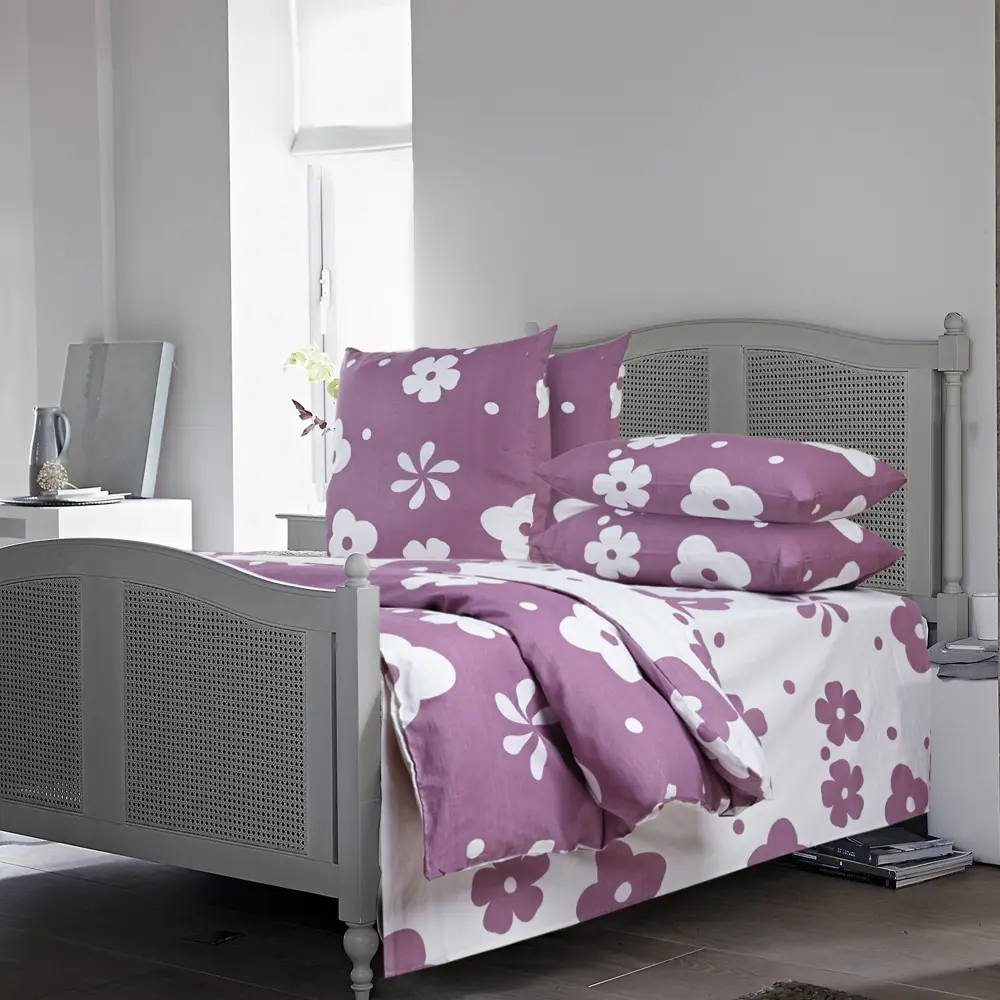 Комплект постельного белья полутораспальный бязь разноцветный Santreyd STLM-2036850