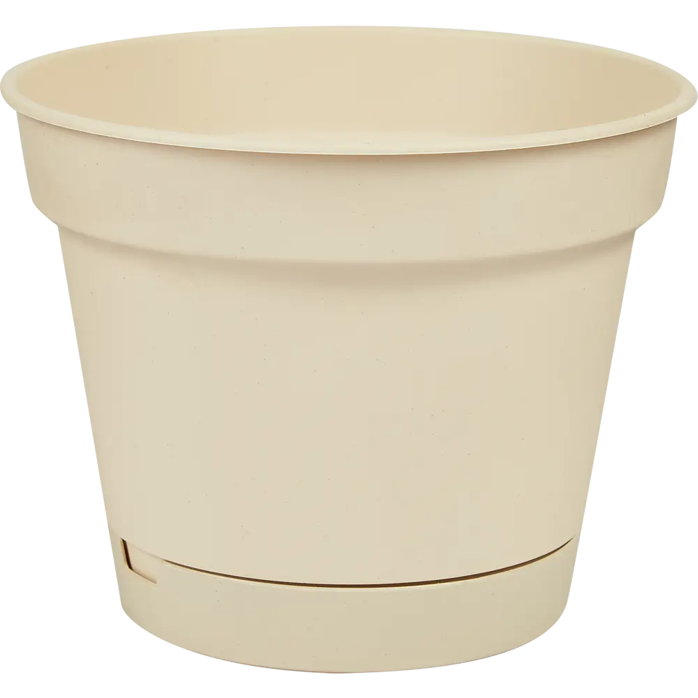 IDI LAND Mint — элегантный цветочный горшок светло-бежевый 0.7 л 86370196 STLM-0068205