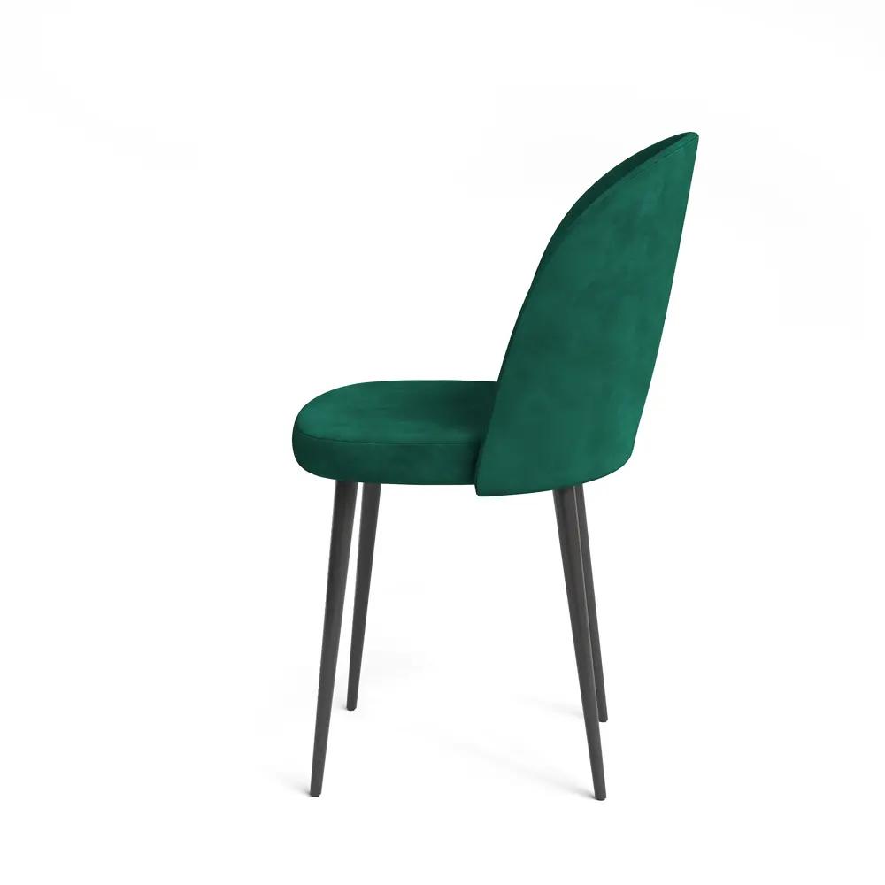 Стул Santreyd Chic с велюровой обивкой изумрудного цвета 89377850 STLM-1325477 - Вид №3