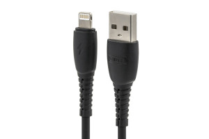 17858263 USB-кабель AM-8pin 2 метра, 5A, ПВХ, чёрный 23750-BC-026iBK BYZ