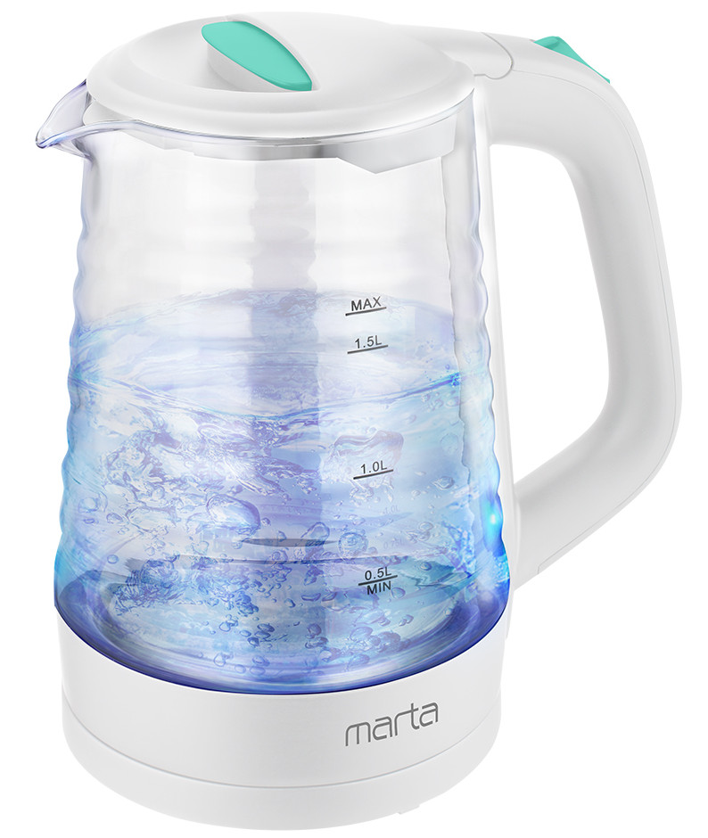 9058587 Электрочайник MARTA MT-4585 зеленый STDN-0004255