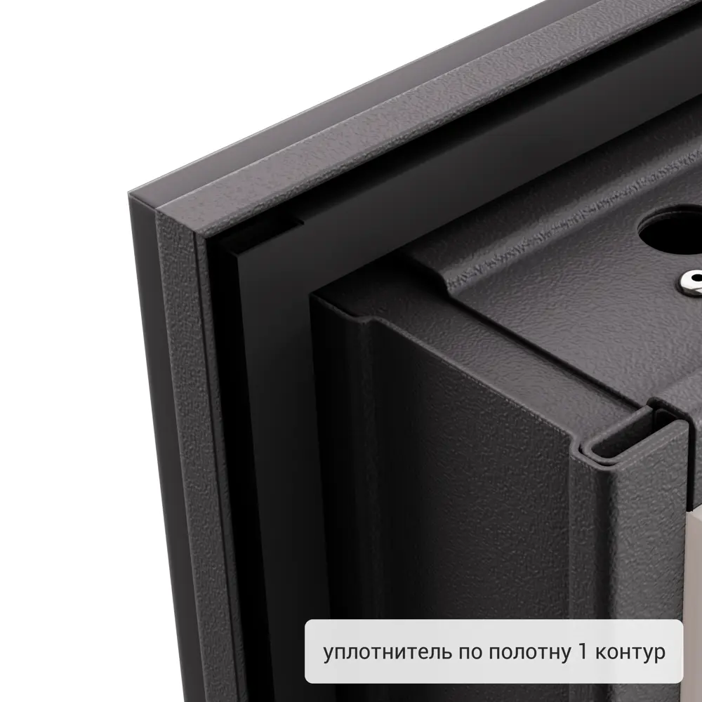Дверь входная металлическая Фолд Арли 950 мм правая цвет белый TOREX STLM-2107381 - Вид №7