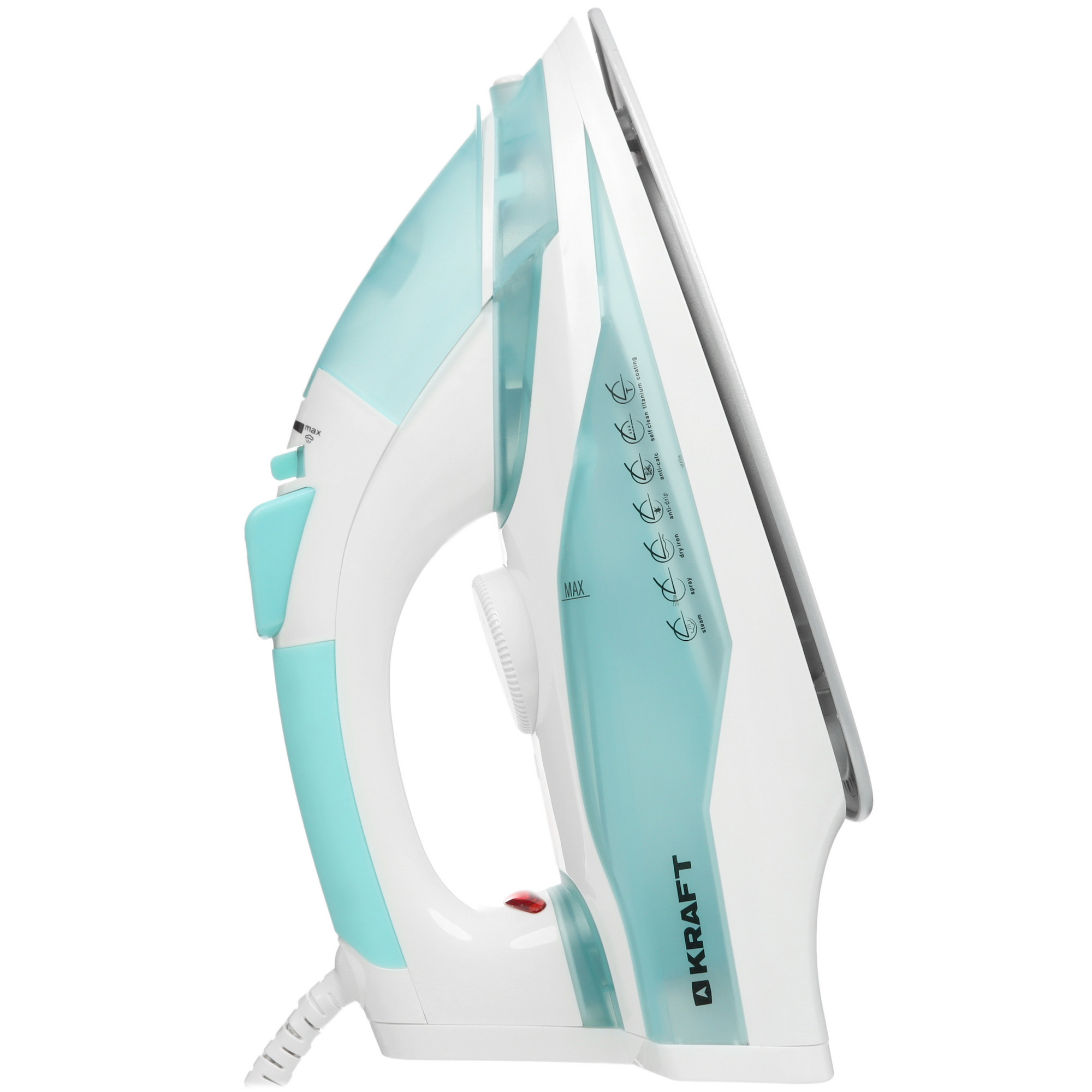 9037558 Утюг KRAFT KF-CI2221 бирюзовый STDN-0085459 - Вид №2