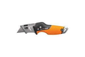 16494073 Строительный складной нож со сменным лезвием CarbonMax 1027224 Fiskars