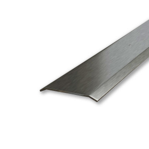 90702765 Порог для напольных покрытий нержавеющая сталь 900х40 мм серебро глянец STLM-0345576 ПАРУ ПАЛОК
