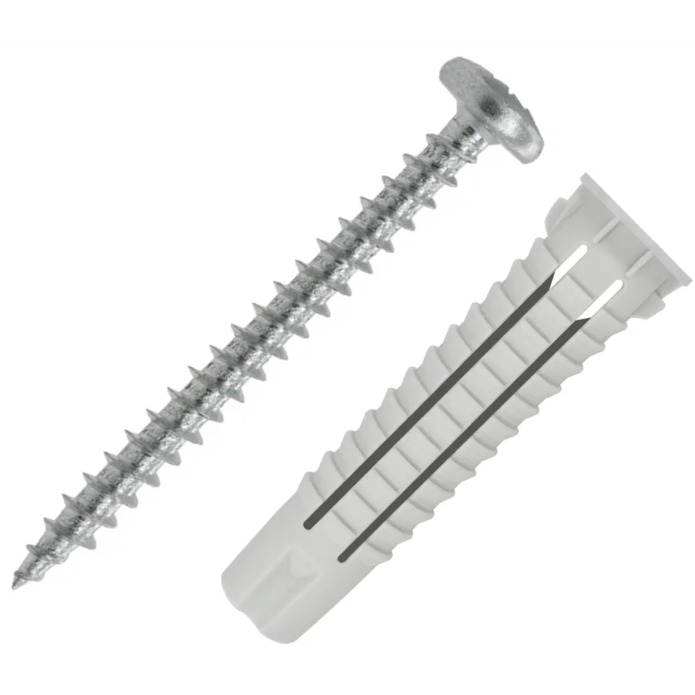 Универсальный дюбель Европартнер 8×40 мм для надежного крепления 89385356 STLM-1576368