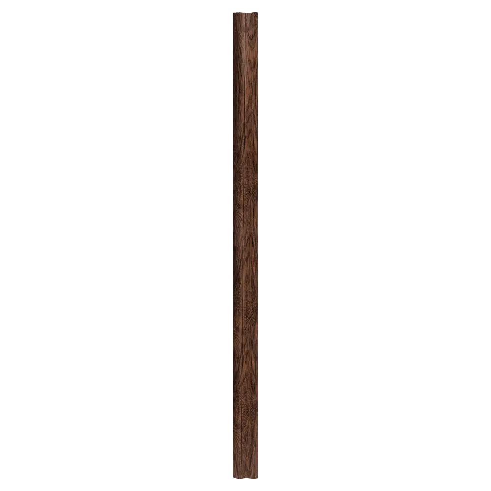Плинтус напольный Pro Дом ПВХ цвет дуб венге 2200x55x23 мм 89443444 STLM-2111527 Santreyd  - Вид №3